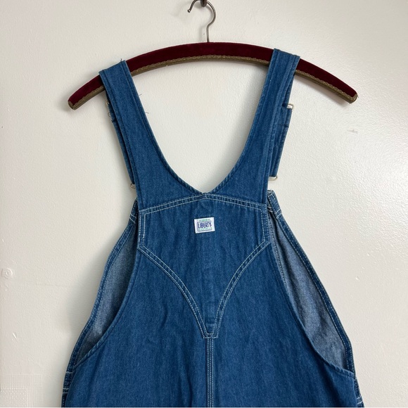 Liberty Denim Cut Off Shorts Overalls size 32 - Picture 9 of 12